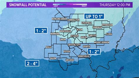 When To Expect More Snow In St Louis On Wednesday Ksdk Com