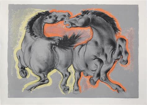 Sold Price Hans Erni Trois Chevaux Three Horses March 4 0121 12