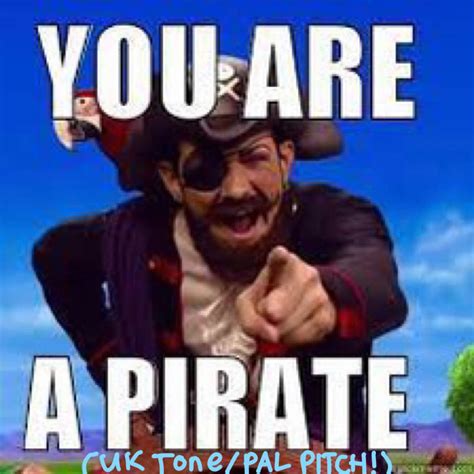 Lazytown You Are A Pirate Uk Tonepal Pitch By Smochdar On Deviantart