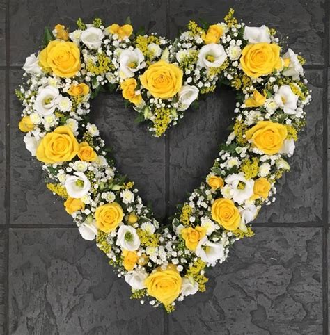 Floral funeral displays are presented in several ways, including funeral baskets, standing sprays, or in the shape of wreaths, crosses, and hearts. Best Cost-Free Funeral Flowers heart Strategies | Funeral ...