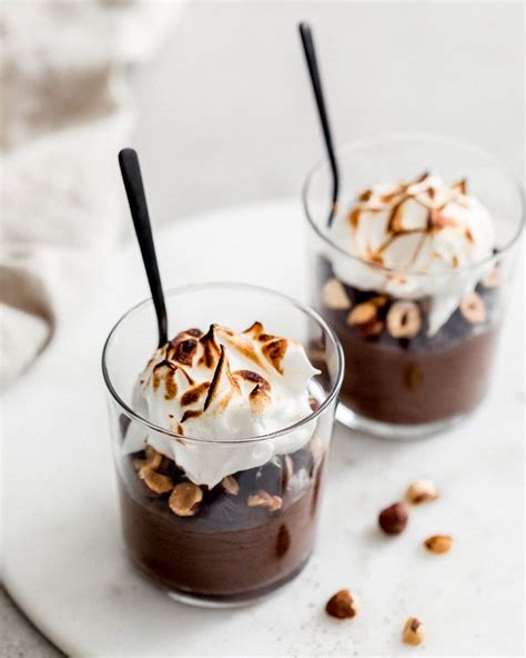 Chocolate Hazelnut Mousse For Two Recipe Hazelnut Dessert