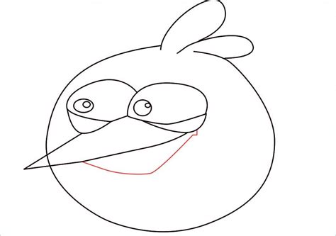 How To Draw Blue Angry Bird Step By Step 8 Easy Phase