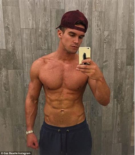 Geordie Shore S Gaz Beadle Sends Fans Wild With His Latest Shirtless Instagram Selfie Daily