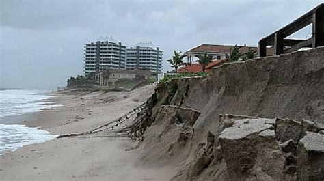 Photos Sandys Epic Devastation Beach Boardwalk Vero Beach Devastation