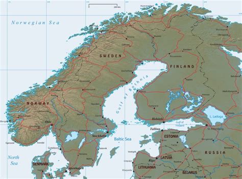 Península Escandinava La Guía De Geografía