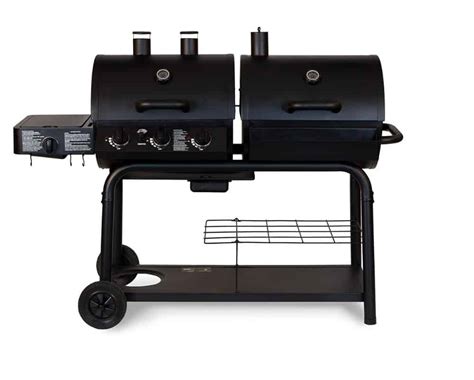 charcoal bbq gas barbecue grill grills outdoor combo smokers smoker char iron cast rated burner side griller janeskitchenmiracles duo charcoals
