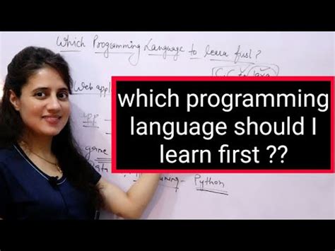 Which programming language is best to learn? Which programming language should I learn first? - YouTube