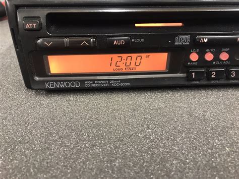 When i put one in, it says e2. Old Kenwood Car Radio Stereo Cd Player Model Kdc-5030L ...
