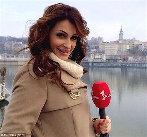 TV Host Nearly Got Sacked From Serbian Football Club Channel As She Was