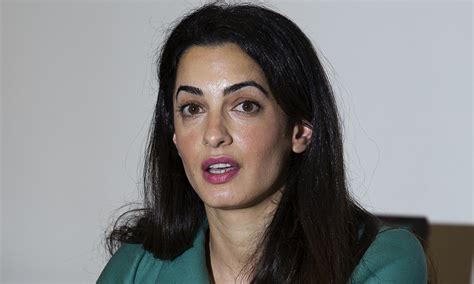 Amal Alamuddin Faces A Very Different Engagement In Libya