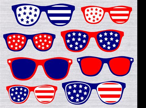 Svg Cricut 4th Of July Sunglasses Svg Free 219 File Svg Png Dxf Eps Free