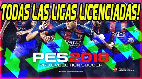 But this has never been a problem for our team, even because we have let you free option files to leave your pes 2018 complete! PES 2018 | EL MEJOR OPTION FILE PARA PS4/PC!! DOWNLOAD Y ...