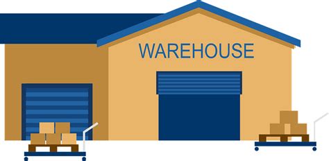 White Warehouse Clip Art Warehouse Clipart Warehouse Clip Art Png