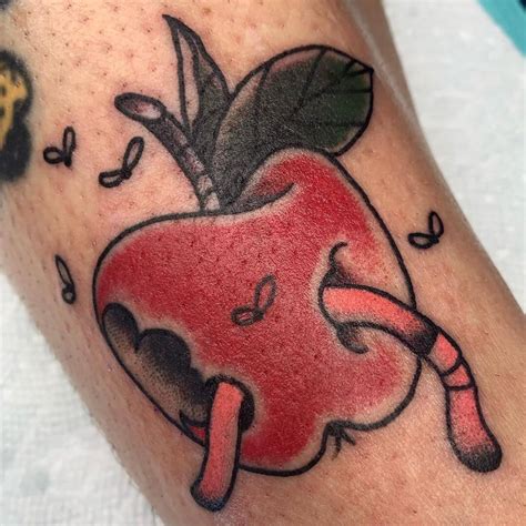101 Best Apple Tattoo Ideas Youll Have To See To Believe Outsons