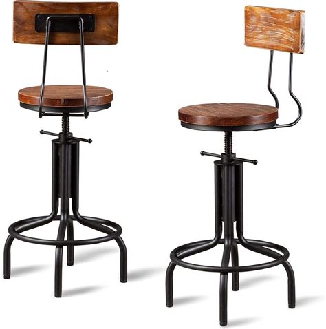Bar Stools With Backs Bar Stools Counter Height Stools Industrial