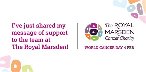 Send A Message Of Support The Royal Marsden Cancer Charity