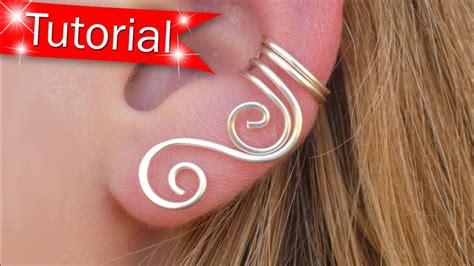 Check spelling or type a new query. TUTORIAL Made EASY! - Make Cascade Swirl Ear Cuffs - DIY - YouTube in 2020 | Ear cuff diy, Ear ...
