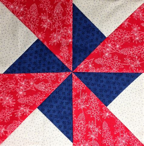 6 Pinwheel Quilt Block Pattern