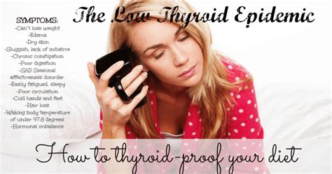 And what are the thyroid symptoms in women? Low thyroid: How to thyroid proof your diet - Butter Nutrition