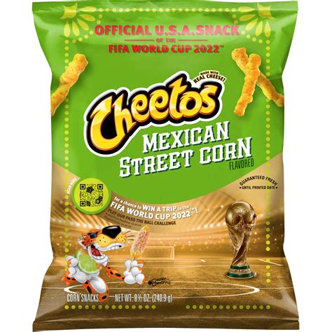 Cheetos Cheese Flavored Snacks Mexican Street Corn 8 5 Oz