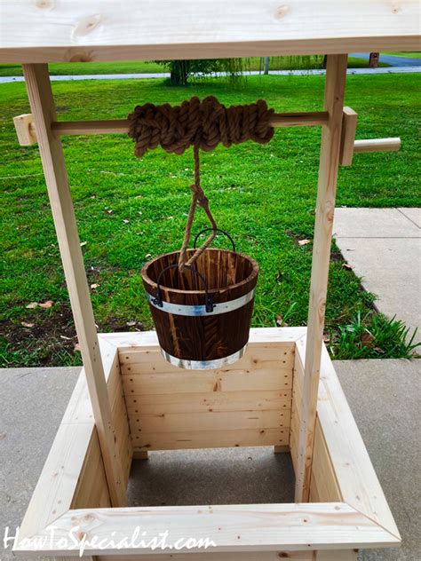 Contents woodworking plans octagon poker table woodworking redwood diy wishing 1998. Outdoor Wishing Well - DIY Project | HowToSpecialist - How ...