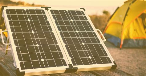 9 Best Portable Solar Panels For Camping Under 400 150 100