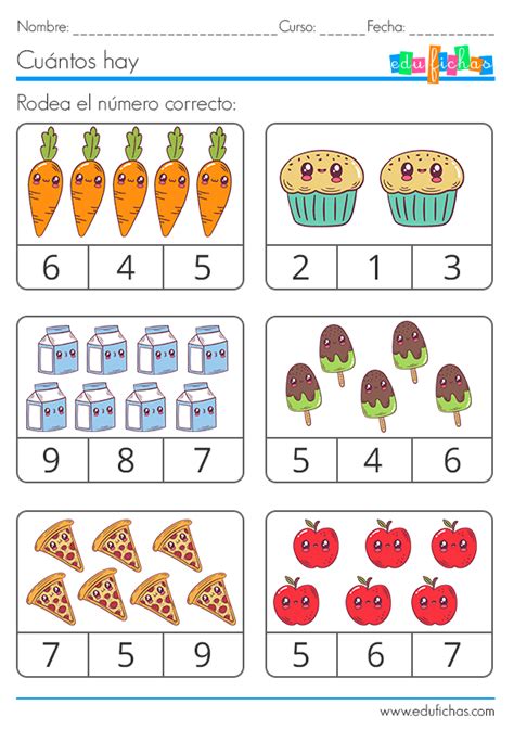 Aprender A Contar Kids Worksheets Preschool Preschool Activities