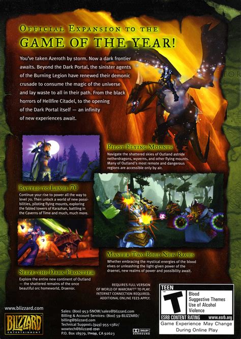Welcome to wowhead's spotlight guide for the hellfire ramparts dungeon quests in burning crusade classic! World of Warcraft: The Burning Crusade Details - LaunchBox Games Database