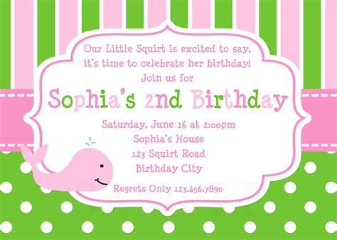 To get the look, cut thin strips of bright or patterned cardstock and use glue we're obsessed with how cute this diy unicorn birthday card is. How to Design Birthday Invitations | FREE Invitation ...