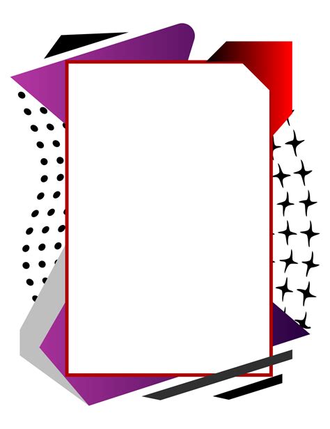Modern Frame Png With Transparent Background 12587712 Png