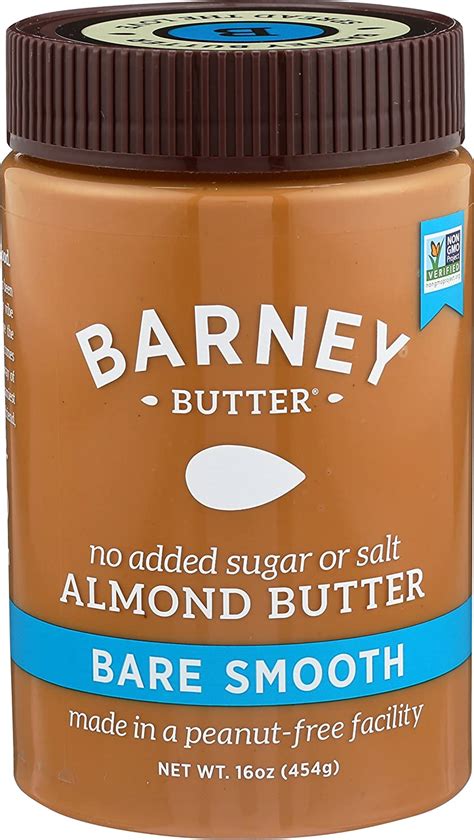 Barney Butter Almond Butter Bare Smooth 16 Ounce Pack Of 3 Grocery And Gourmet Food