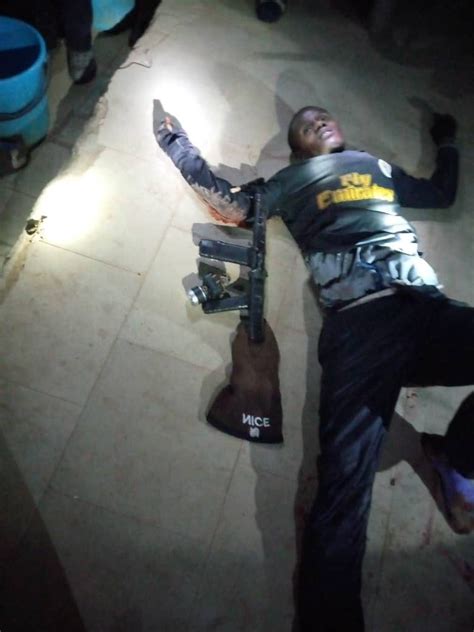 Police Kill Suspected Armed Robber In Katsina Graphic Photo Crime