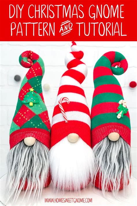 Gnome Patterns Diy Gnome Pattern Diy Christmas Gifts Sc A25