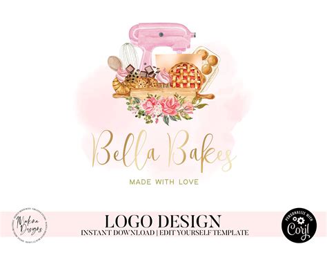 BAKING LOGO DESIGN, Cake logo, Logo design, Logo, Premade ...