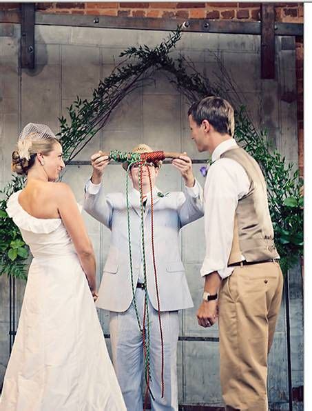 Literal Tie The Knot Wedding Ceremony Unity Alternative Unity Ceremony Unity Ceremony