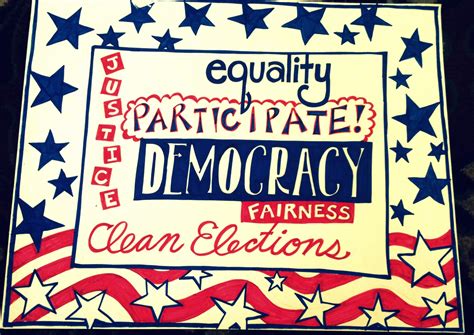 International day of democracy democracy today and tomorrow header image. Flyers & Posters & Quarter-Cards - Democracy Matters