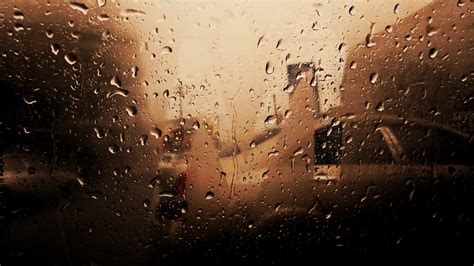 Water Droplets On Car Windshield Rainy Season 4k Wallpaperhd