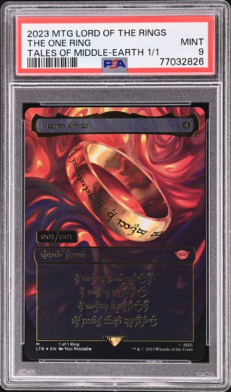The One Ring Card Magic The Gatherings Coveted Collectible Has Been