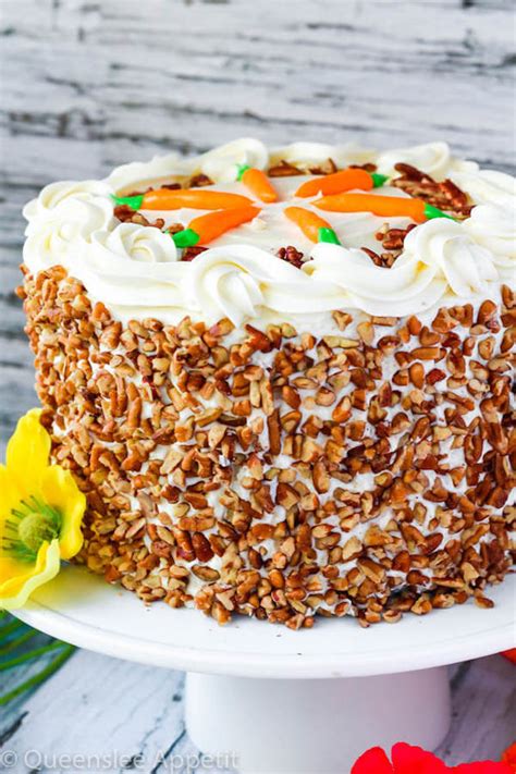 It is 100% made from scratch, easy to make, versatile and utterly delicious. Perfect Carrot Cake with Cream Cheese Frosting | Queenslee ...