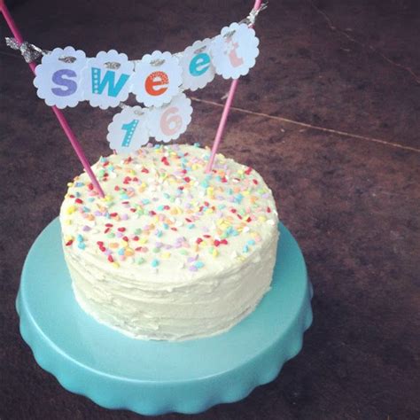 If in need of a cute cake, for sure go to jenny layne bakery in highland village. cue the confetti: sweet 16 cake | Sweet 16 cakes, Girl cakes, 16th birthday cake for girls
