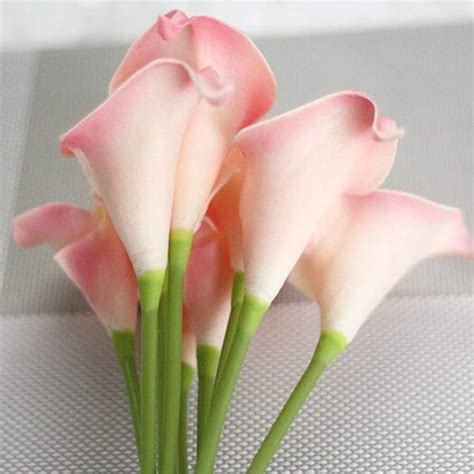 Pcs Artificial Calla Lily Flowes Real Touch Fake Flowers Etsy