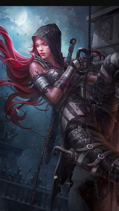 Pin By Gavin Warner On D D Campaign Character Portraits Fantasy Female Warrior Fantasy Girl