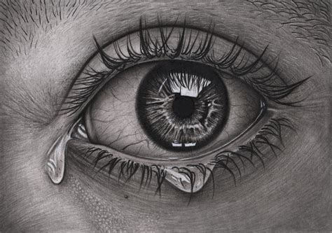 Eye Graphite And Charcoal Drawing By Pen Tacular Artist On Deviantart