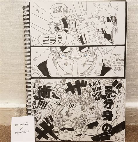 Drew One Of Most Iconic Naruto Moments Tell Me What Ya Think Rnaruto