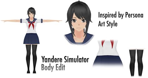 Yandere Simulator Body Edit By Jangleoliver On Deviantart