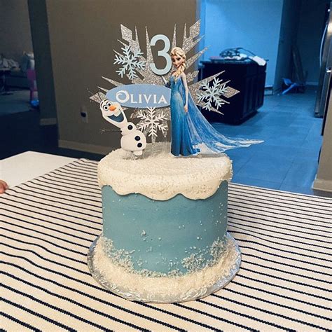 Frozen Cake Topper Elsa Cake Topper Frozen Etsy Frozen Themed