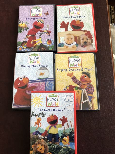 Elmos World And Sesame Street Dvds For Sale In Chandler Az Offerup
