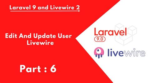 6 Edit And Update User Livewire Youtube