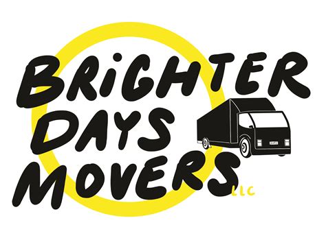 Playful Personable Moving Company Logo Design For Brighter Day Movers