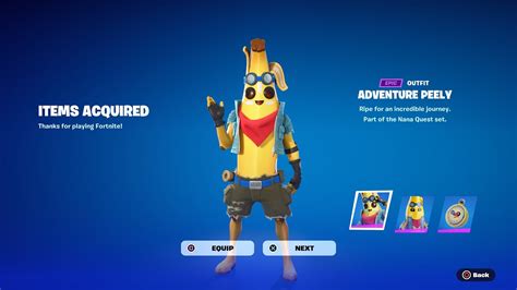 How To Get Adventure Peely Skin In Fortnite Youtube